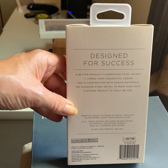 Designed for success, black platinum iPhone case for iPhone XR - Picture 2 of 2